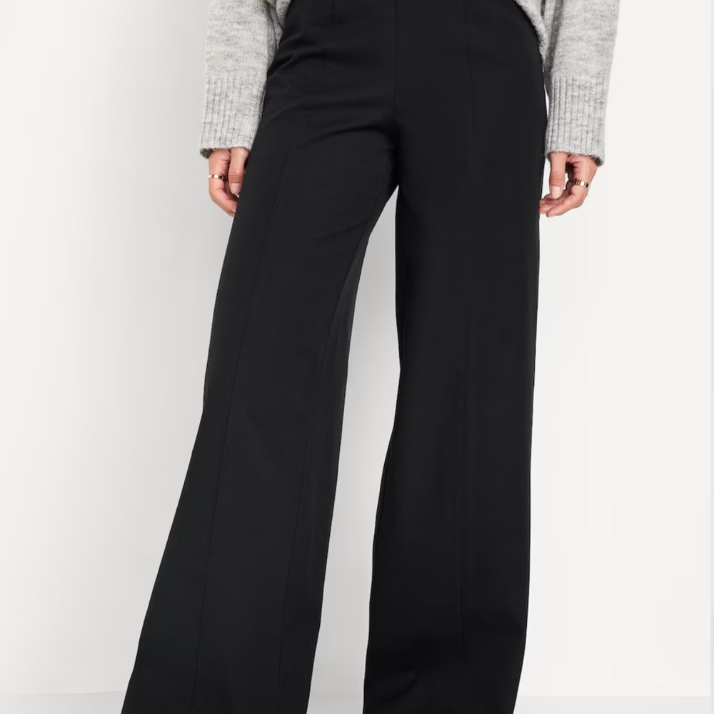Old Navy High-Waisted Pull-On Pixie Super Wide-Leg Pants